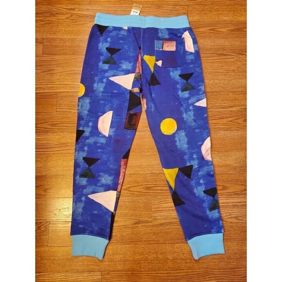 Mcnairy&co‎ Cuffed Sweatbritches Mens SZ L Monument Valley Blue Streetwear NWT - Picture 8 of 8